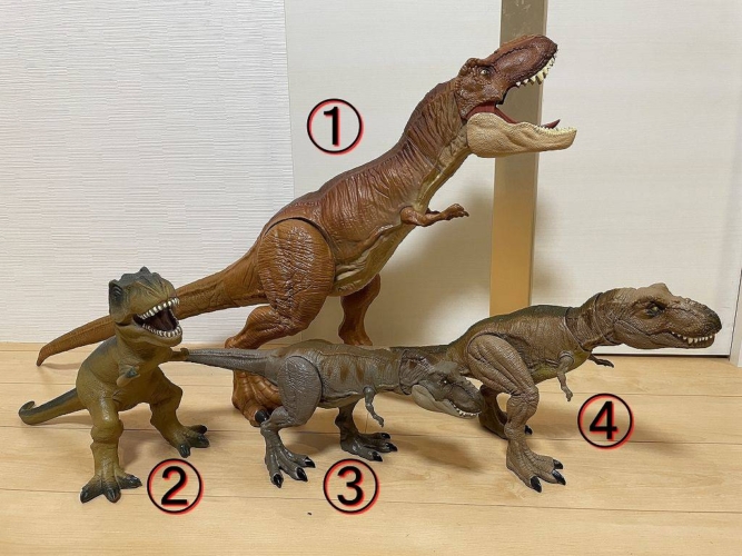 ティラノサ ジュラシックワールド スーパービッグ T-REX ティラノサウルス 初期ver. コメント